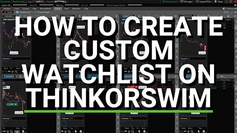 thinkorswim clone watch list|thinkorswim watch list generator.